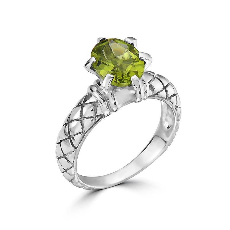 Artisan Peridot Ring